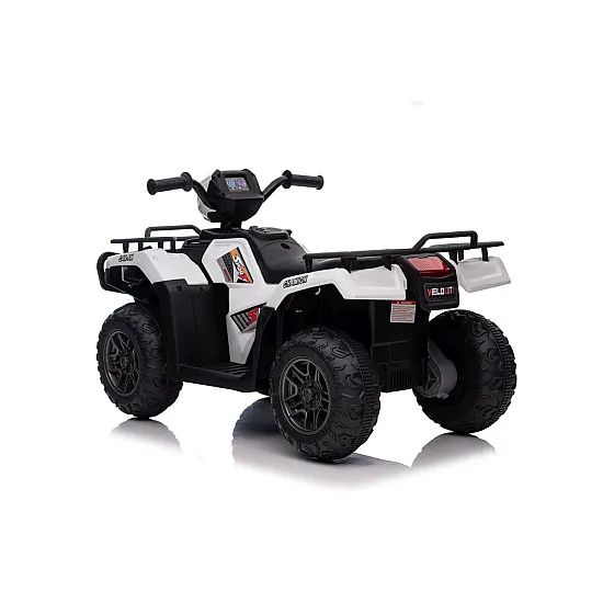 Baltas elektrinis keturratis vaikams JC915