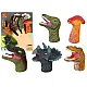Krāsainas dinozauru formas pirkstu leļļas Dinozauri