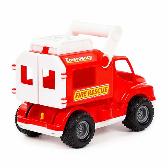 Fire Brigade ConsTruck Red Polesie 41920 Rotaļlietu automašīnas