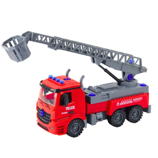 Izjaukta ugunsdzēsēju mašīna Uzņēmuma automašīnas