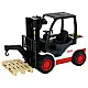 Forklift Truck Moving Fork Pallet. Žaisliniai automobiliai