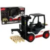 Forklift Truck Moving Fork Pallet. Rotaļlietu automašīnas