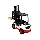 Forklift Truck Moving Fork Pallet. Žaisliniai automobiliai