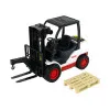 Forklift Truck Moving Fork Pallet. Rotaļlietu automašīnas