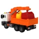 Garbage Truck With Crane Friction Drive Orange 1:16 Rotaļlietu automašīnas