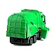 Green Garbage Remover Big Opening Assembly Container Rotaļlietu automašīnas