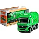 Green Garbage Remover Big Opening Assembly Container Rotaļlietu automašīnas