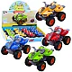 Quad Bike With Rubber Tires Metal Body Mix Samochody-zabawki