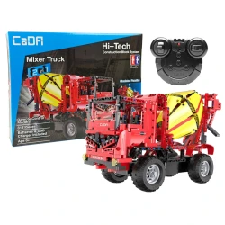 Attālinātās vadības betona maisītājs no konstrukcijas blokiem