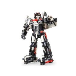 Konstrukcijas bloku robots-lidmašīna, ko vada ar pultis.