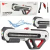 Large Gun Rifle W12 Electric Water LED White 60cm Šautenes