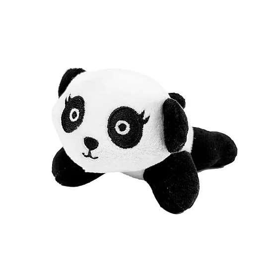 Mazā panda ar transporta somu