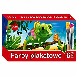 MONA plakātu krāsas, 6 krāsas