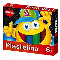 MONA modeliavimo molio rinkinys 6 spalvų