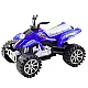 Quad Terrain Drive Treaded Wheels Blue Rotaļlietu automašīnas