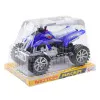 Quad Terrain Drive Treaded Wheels Blue Rotaļlietu automašīnas