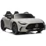 Pelēka elektriskā automašīna Mercedes AMG DK-GT63