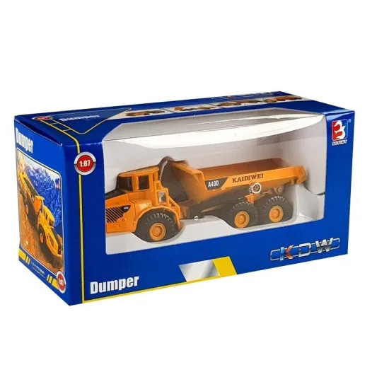 Metal Dumper Truck 1:87 Die Cast Model Rotaļlietu automašīnas