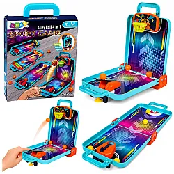„Mini Arcade Game 3 in 1“ – pārnēsājama soma basketbolam, pinbolam un boulingam