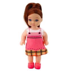 Mini leļļu komplekts ar diviem kucēniem