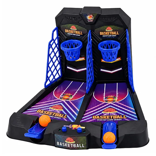 Mini galda basketbola spēle diviem spēlētājiem
