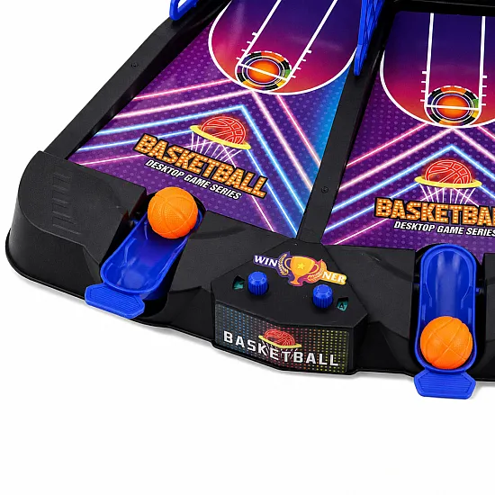 Mini galda basketbola spēle diviem spēlētājiem