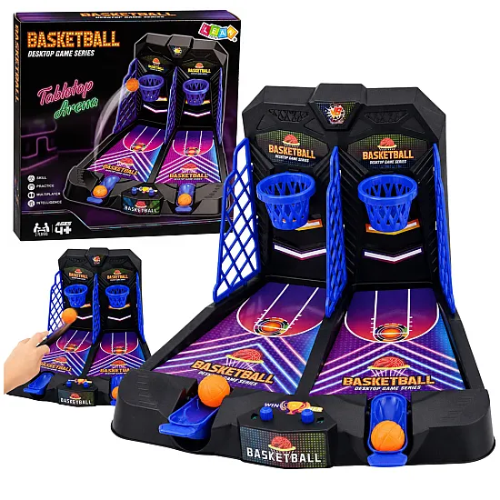 Mini galda basketbola spēle diviem spēlētājiem