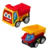 Set of Mini Construction Cars with Motor in a Bag 6 pcs. Rotaļlietu automašīnas