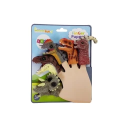 Dinozauru figūriņu pirkstu komplekts