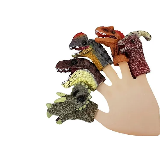Dinozauru figūriņu pirkstu komplekts Dinozauri