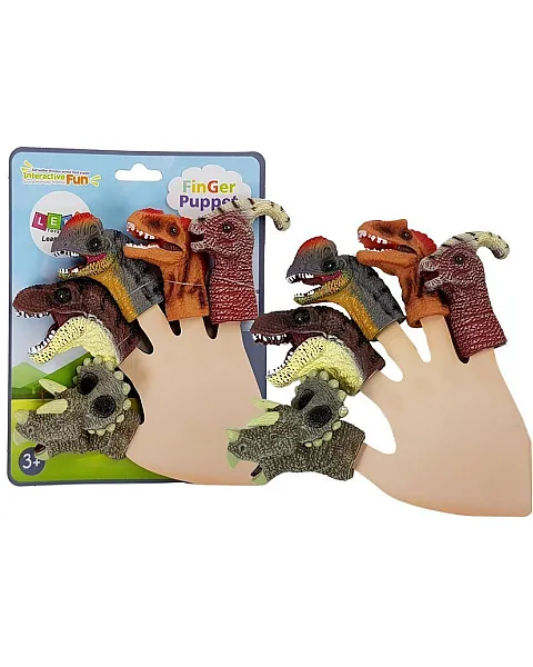Dinozauru figūriņu pirkstu komplekts