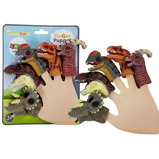 Dinozauru figūriņu pirkstu komplekts Dinozauri