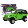 Off-Road Car Battery Powered Friction Drive Metal Green 1:32 Rotaļlietu automašīnas