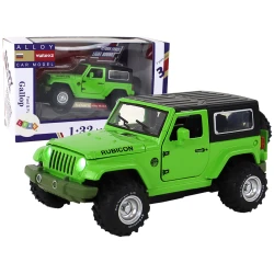 Akumulatora SUV ar berzes pārnesumu Metāliski zaļš 1:32