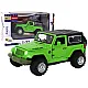 Off-Road Car Battery Powered Friction Drive Metal Green 1:32 Rotaļlietu automašīnas