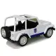 Off-Road Police Car White Rotaļlietu automašīnas