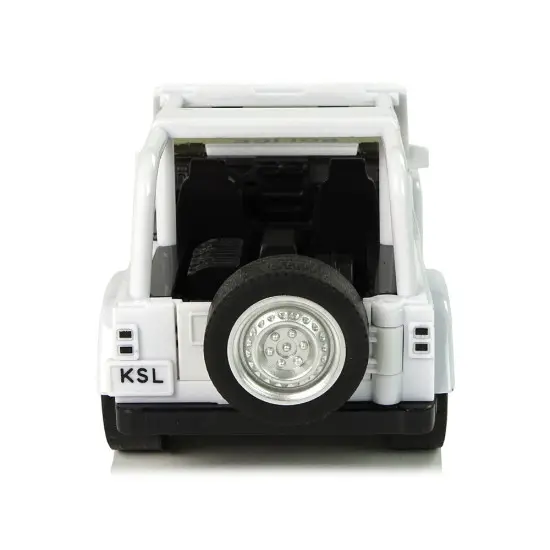 Off-Road Police Car White Rotaļlietu automašīnas