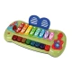 Bērnu ksilofona klavieres ar izgaismotiem taustiņiem Mūzikas instrumentai