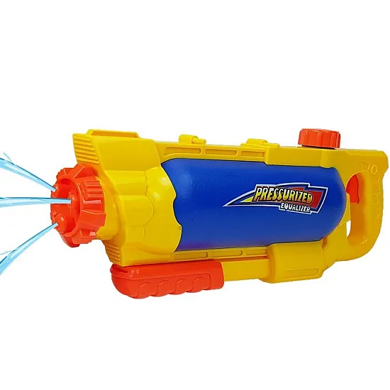 Dzeltena-zila ūdens šautene ar tvertni 1450 ml Šautenes