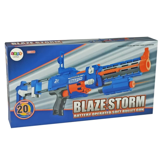 Zila šautene ar patronām Šautenes