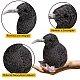 Plush Kiwi Bird Plush Toy Mascot Cuddly Toy Black 17cm Plīša rotaļlietas
