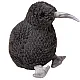 Plush Kiwi Bird Plush Toy Mascot Cuddly Toy Black 17cm Plīša rotaļlietas