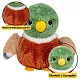 Plush Mascot Cuddly Toy Bird Plush Little Duck 12cm Plīša rotaļlietas