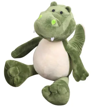 Plīša rotaļlieta krokodils zaļš 25cm