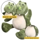 Plush Mascot Cuddly Toy Crocodile Green 25cm Plīša rotaļlietas