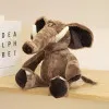 Plush Mascot Cuddly Toy Elephant With Big Ears Brown 22cm Plīša rotaļlietas