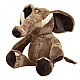 Plush Mascot Cuddly Toy Elephant With Big Ears Brown 22cm Plīša rotaļlietas