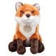 Plush Mascot Cuddly Toy Fox Ginger Brown 23cm Plīša rotaļlietas