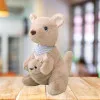 Plush Mascot Cuddly Toy Kangaroo With Cub 23cm Plīša rotaļlietas