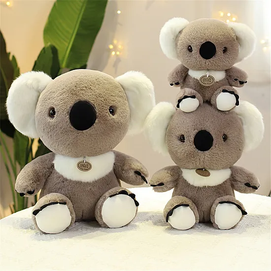 Plush Mascot Cuddly Toy Koala Bear Gray 23cm Plīša rotaļlietas